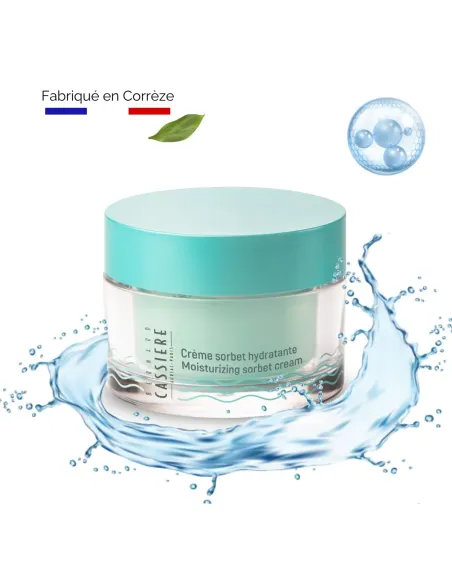Crème sorbet hydratante à l'eau se Source des Jardins