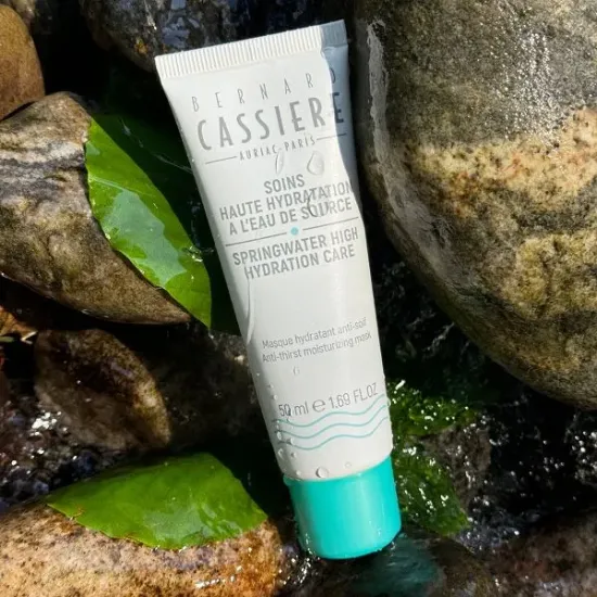 Masque hydratant anti-soif à l'eau de Source - Bernard Cassière