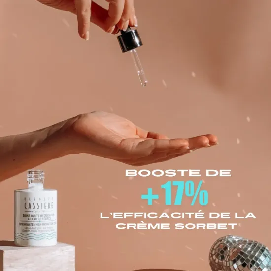 Sérum hydratant sur-mesure à l'eau de Source - Bernard Cassière