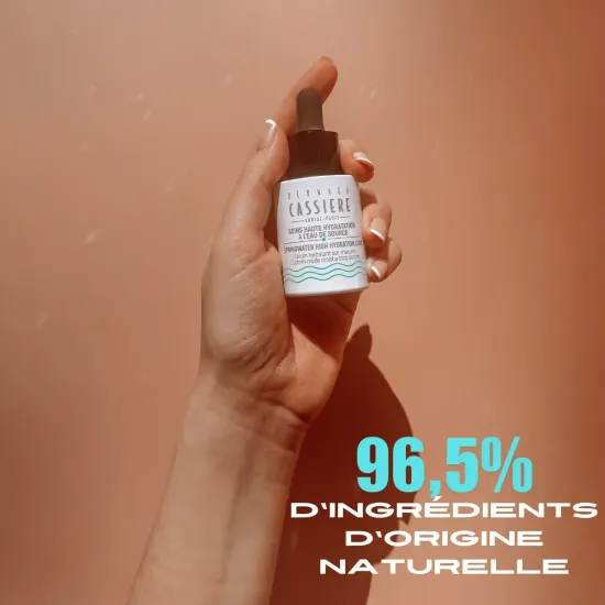 Sérum hydratant sur-mesure à l'eau de Source - Bernard Cassière