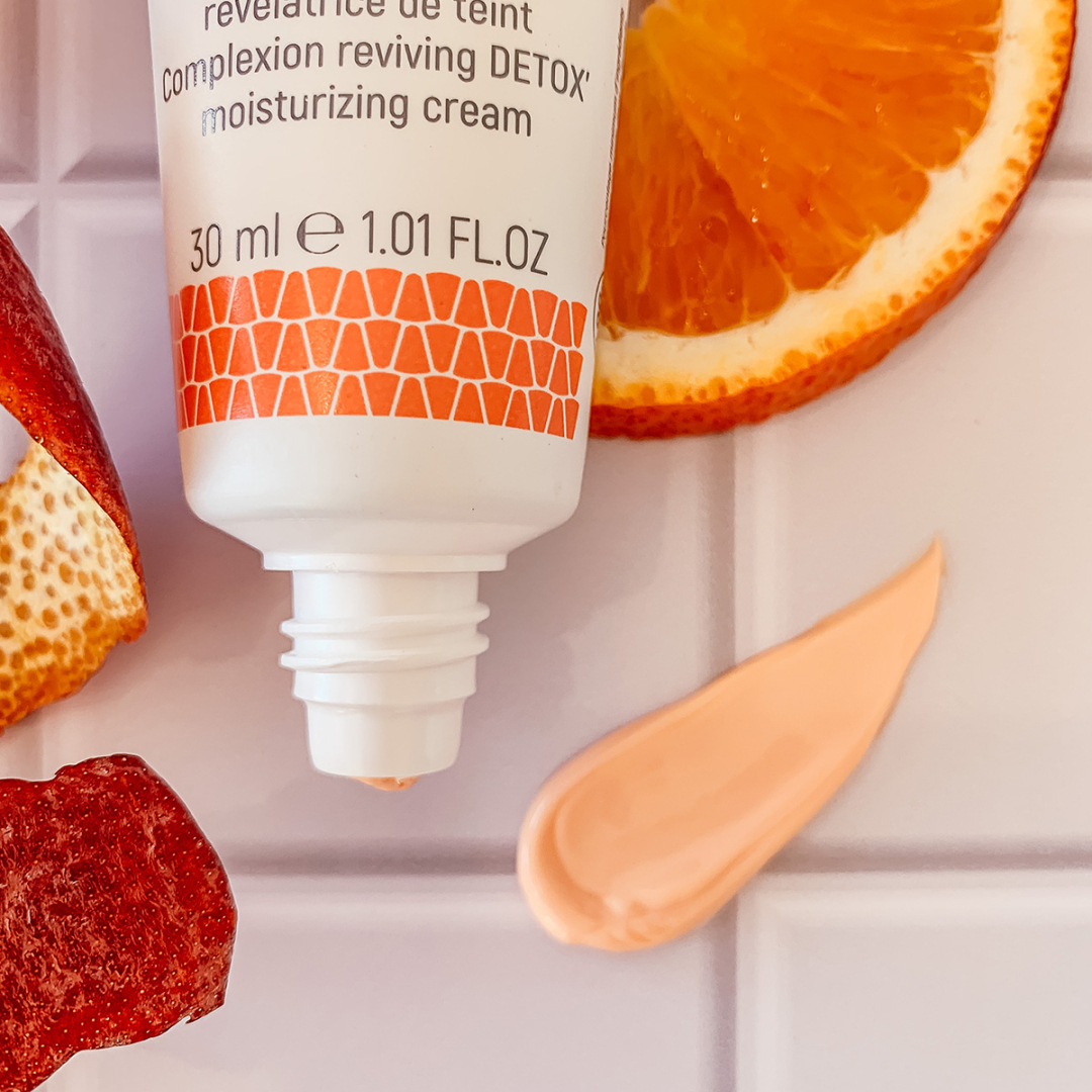 crème teintée orange sanguine