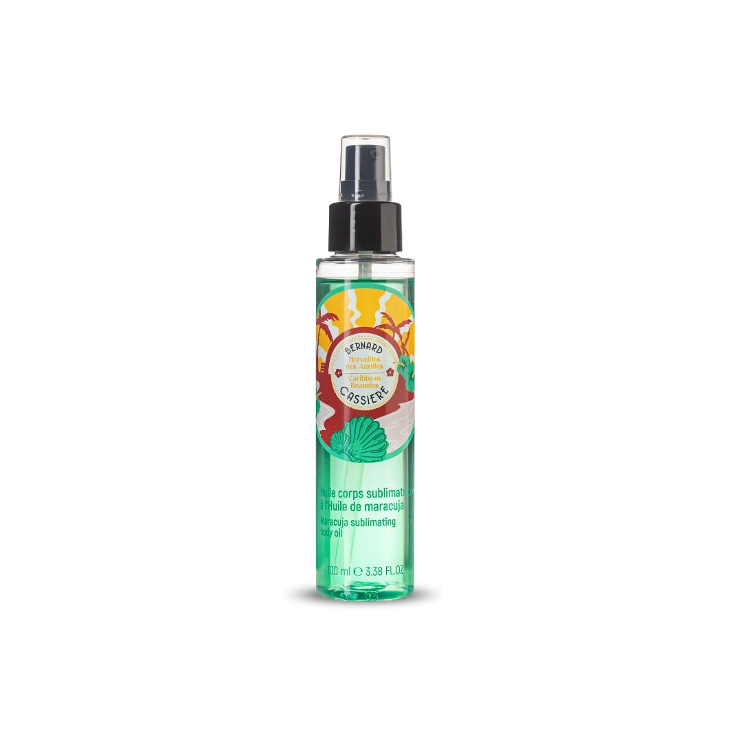 Sublimating body oil