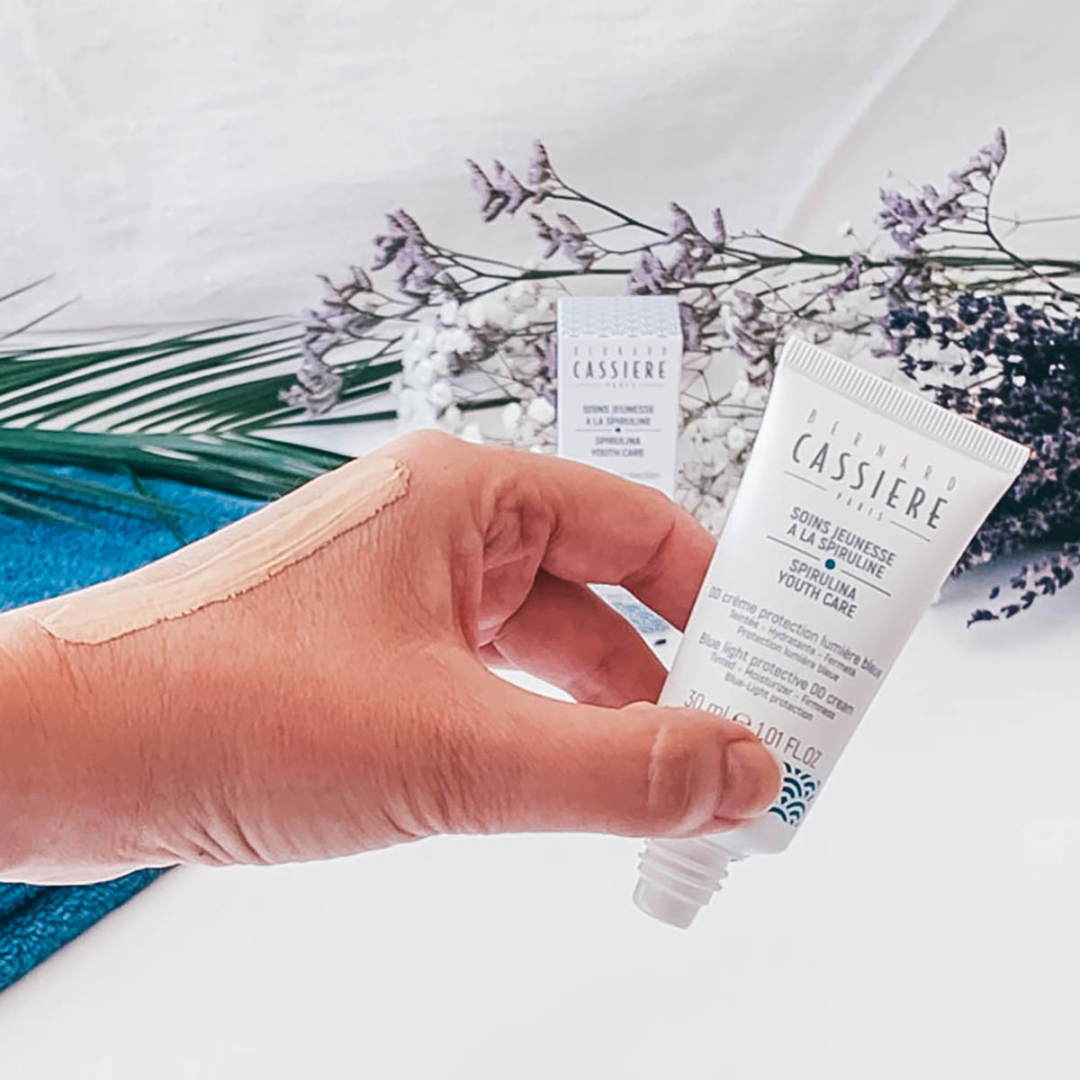 crème teintée anti lumière bleue
