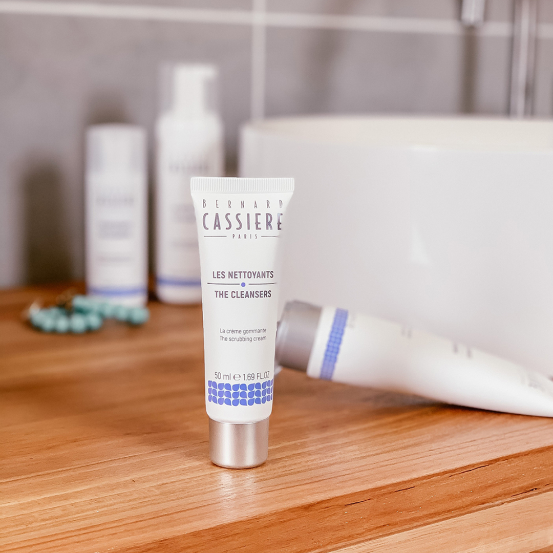 The scrubbing cream