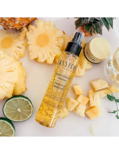huile corps vergeture ananas